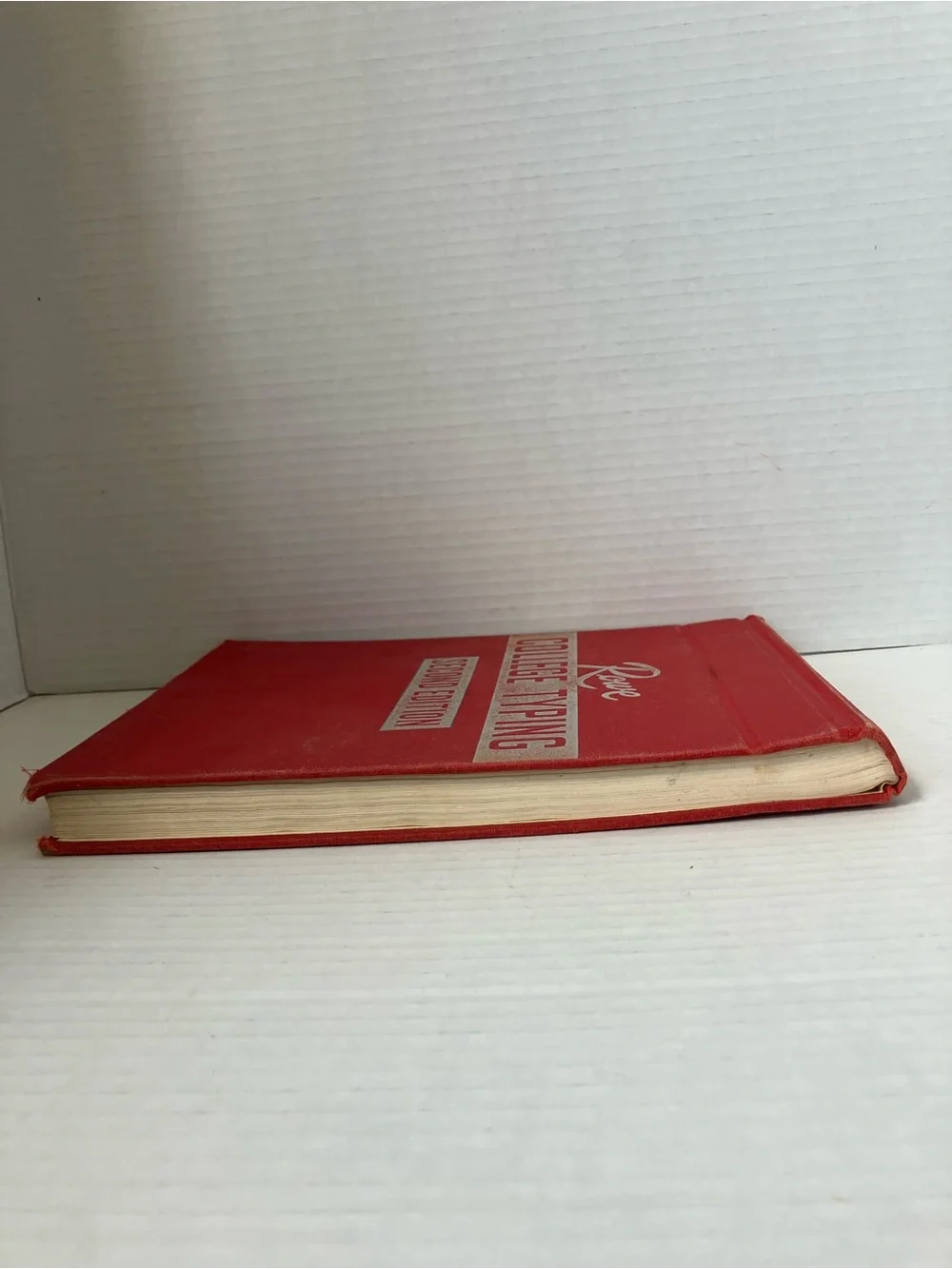 Vtg Rowe Hardcover College Typing Instruction Manual 2nd Ed. By C.G.‎ Reigner